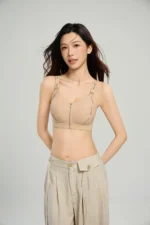 Botanical Zip Vest 2305 Model 2