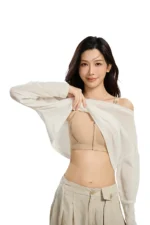 Botanical Zip Vest 2305 Model 8