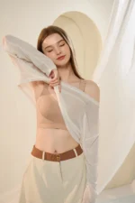 Breathable Camellia Bra 2300 Model 14
