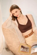 Breathable Camellia Bra 2300 Model 6