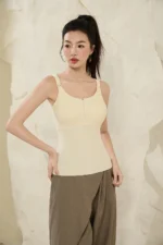 Camellia Thermal Vest 6113 Model 4