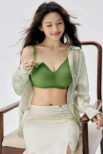 Heritage Embroidery Bra 2296 Model 10
