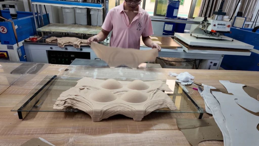 jelly glue fabric spreading scaled